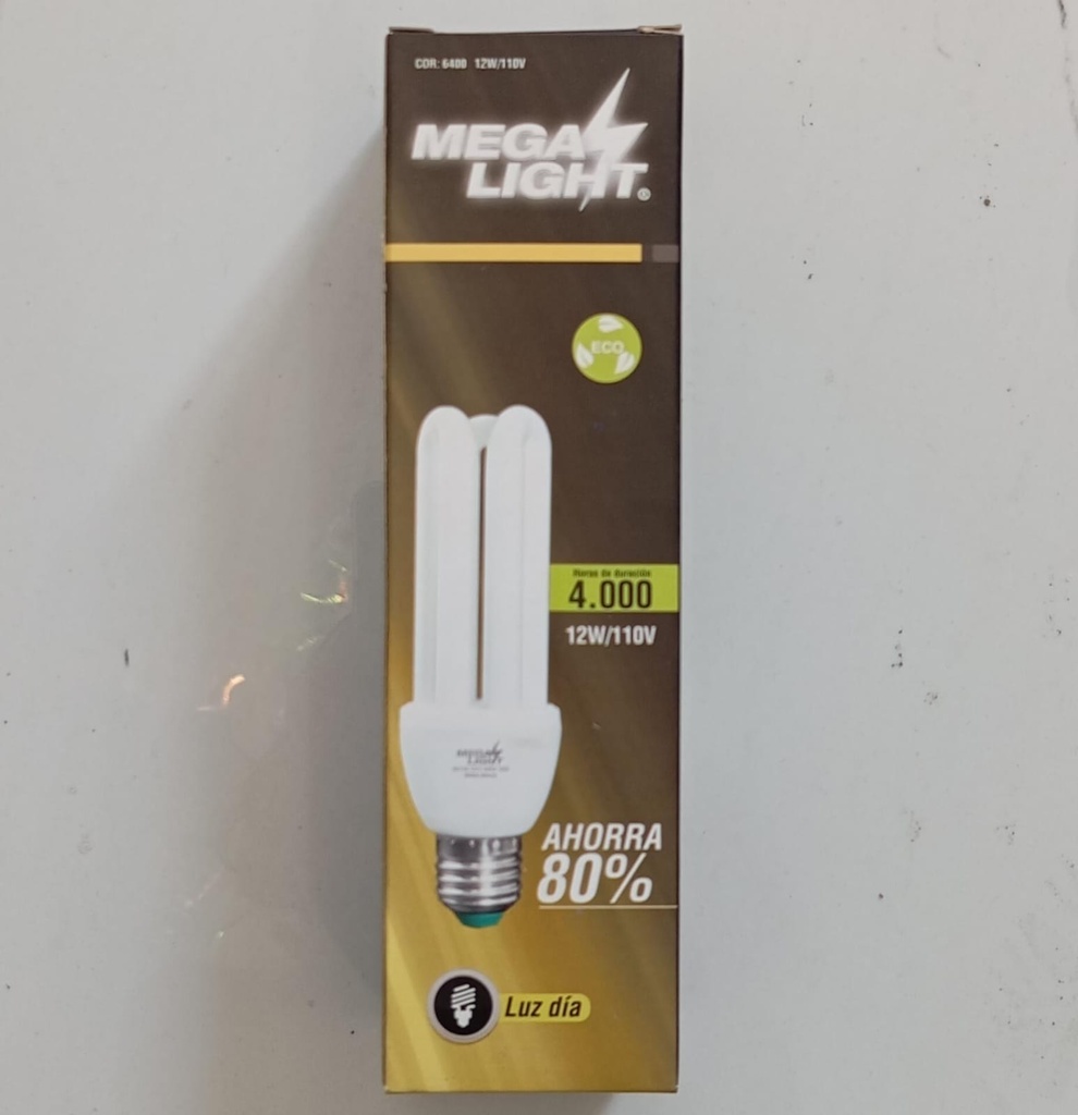 MEGA LIGHT BOMBILLO 12w
