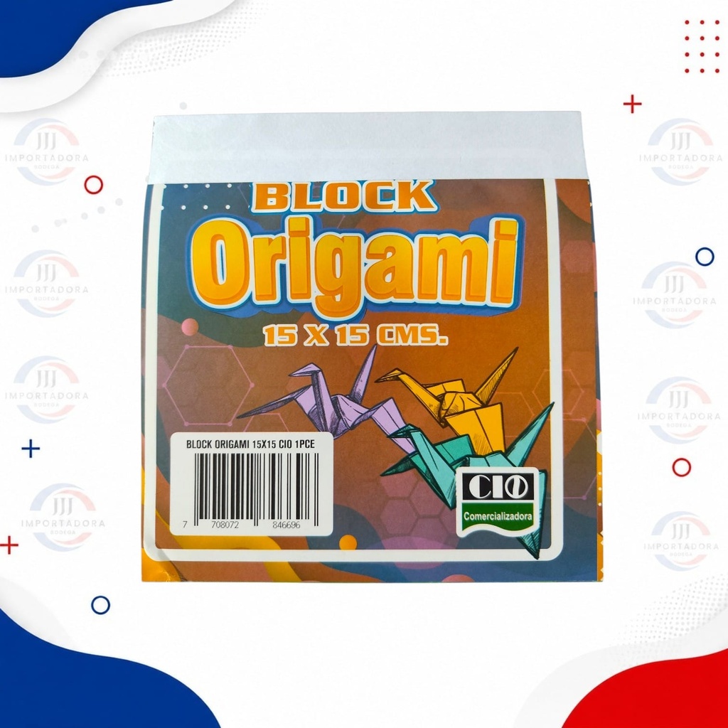 BLOCK ORIGAMI CIO 15X15CM 