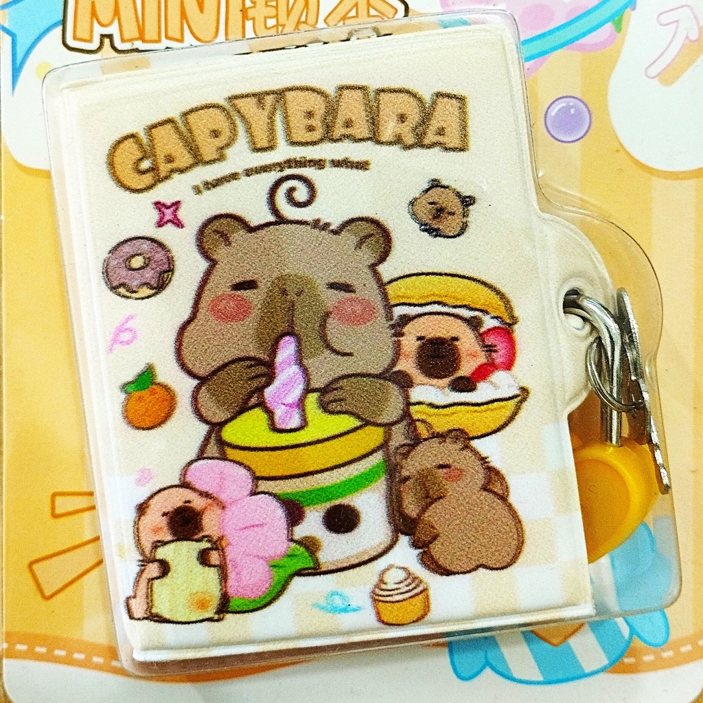 MINI DIARIO CAPIBARA
