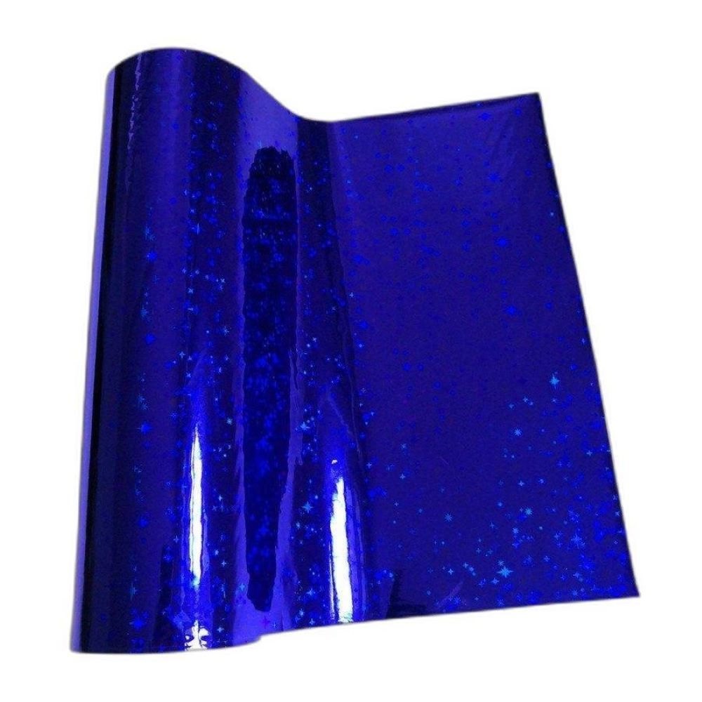 PAPEL HOLOGRAMADO 50*70CM PQX5und AZUL 