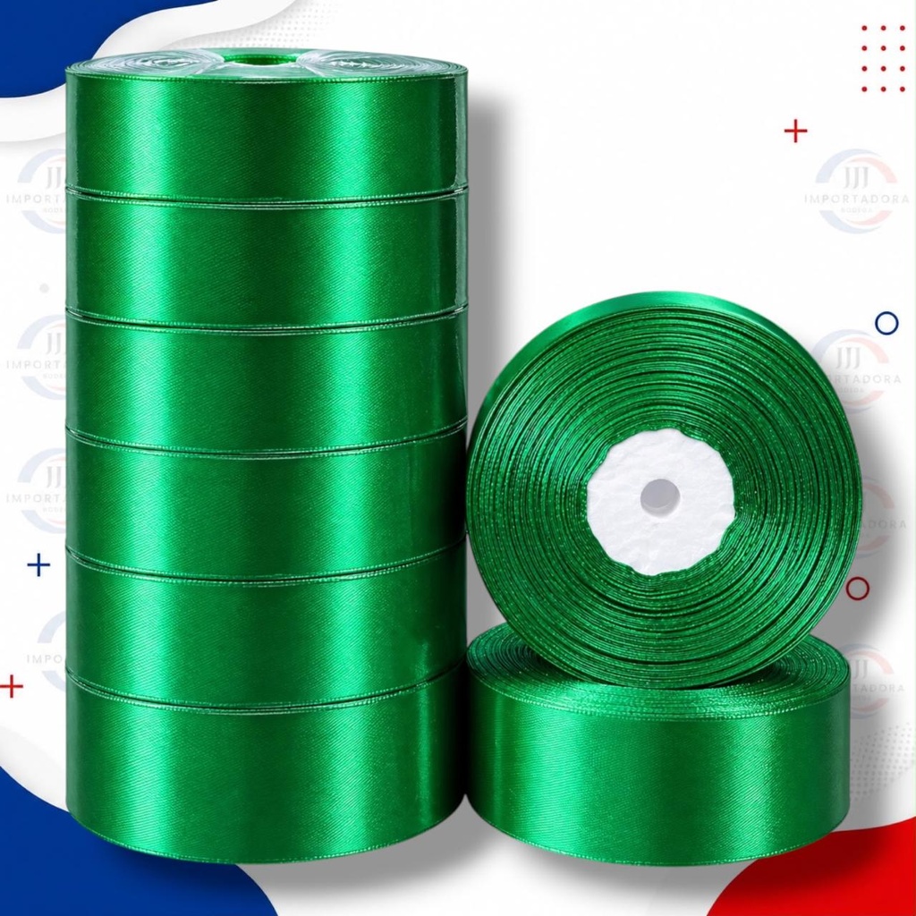 CINTA TELA 4" ANCHA VERDE OSCURO