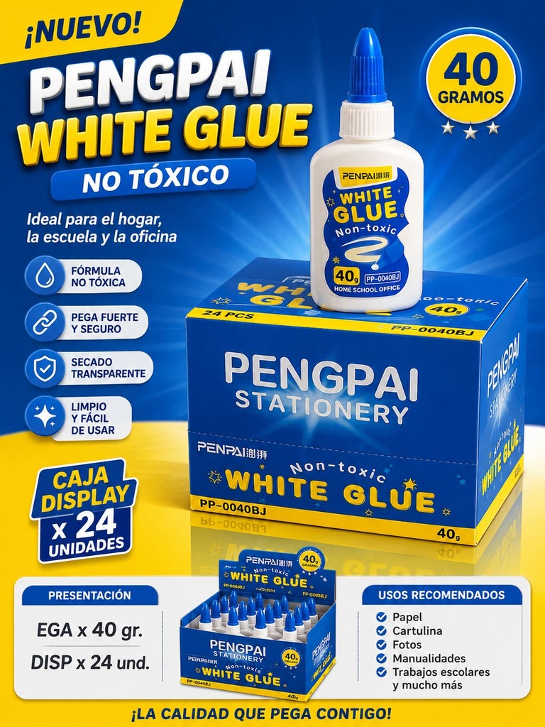 EGA ECONOMICA PENPAI X 40GR * 24UND