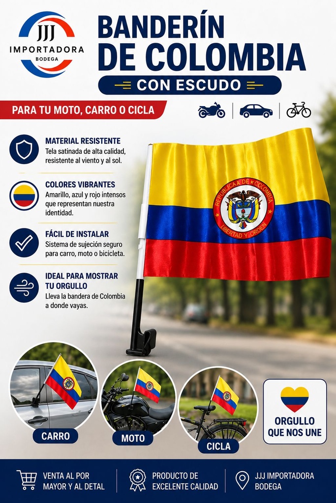 BANDERIN CON ESCUDO
