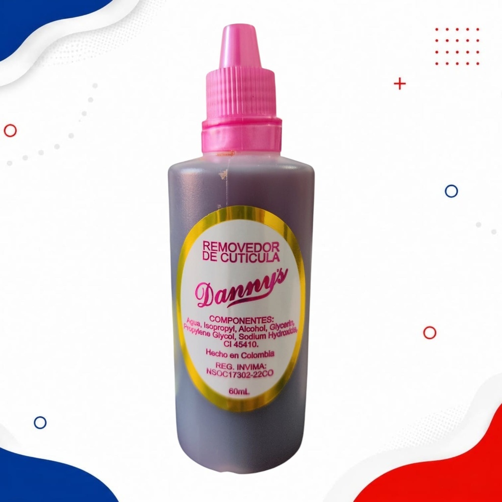 DANNYS REMOVEDOR DE CUTICULA X60ml