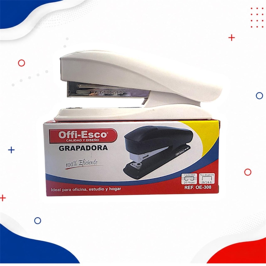 OFFI-ESCO  GRAPADORA MEDIANA PASTA