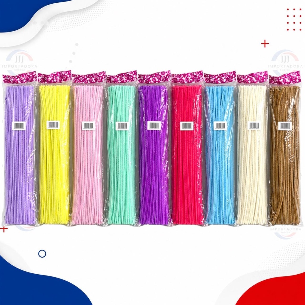 CHELIN COLORES PASTEL UNICOLOR PQ X 100UND