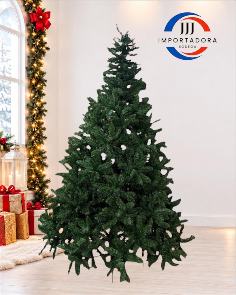 ARBOL DE NAVIDAD AUTOMÁTICO VERDE 1,8M 980T