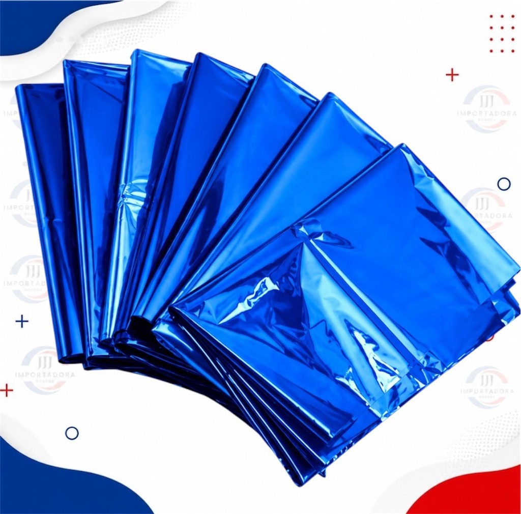 CELOFAN PLIEGO X 100und AZUL