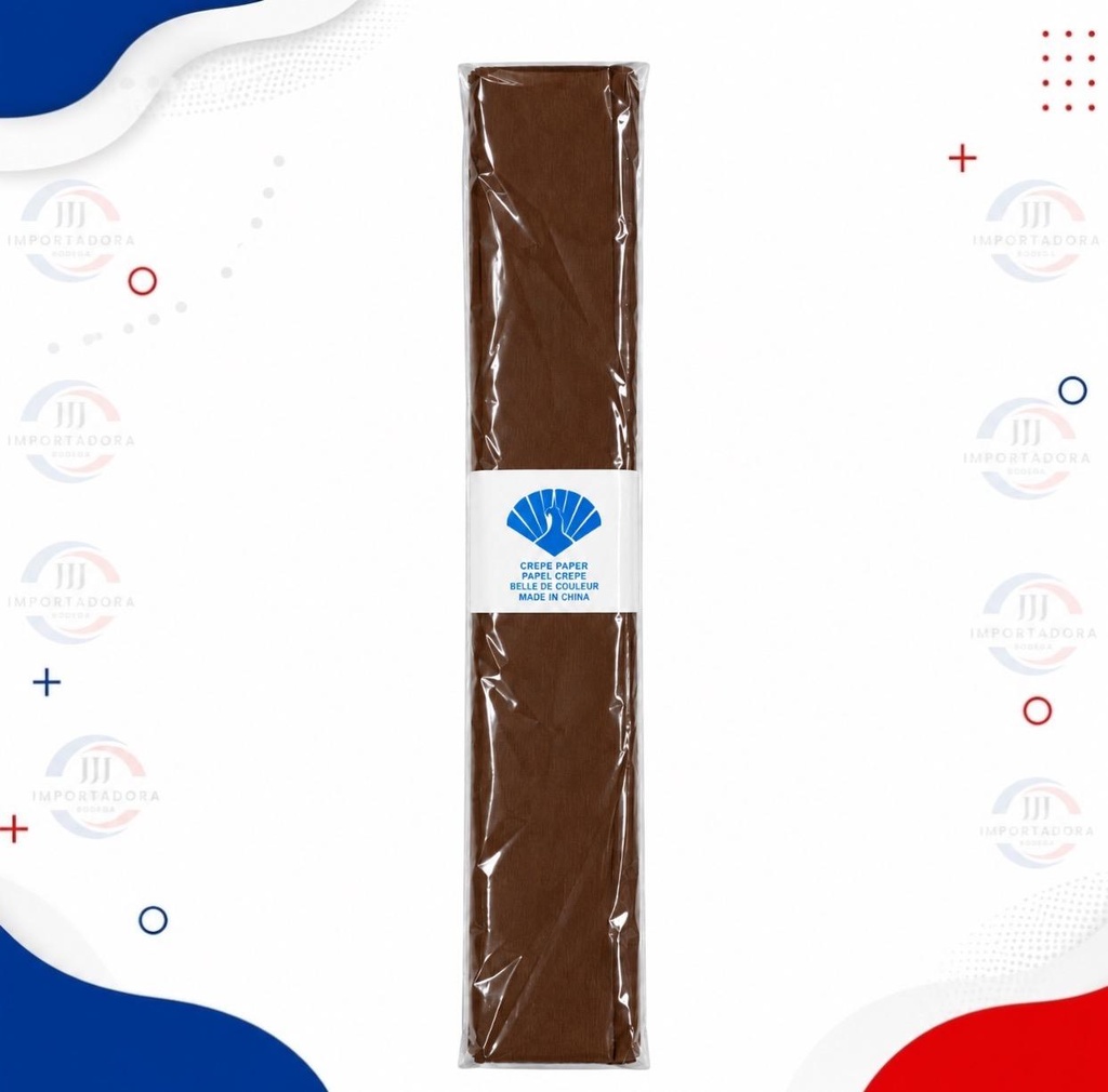 PAPEL CREPE CAFE ECO X10und
