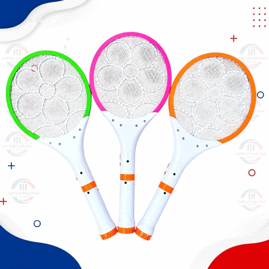 RAQUETA ELECTRICA 4LED LIGH MIL