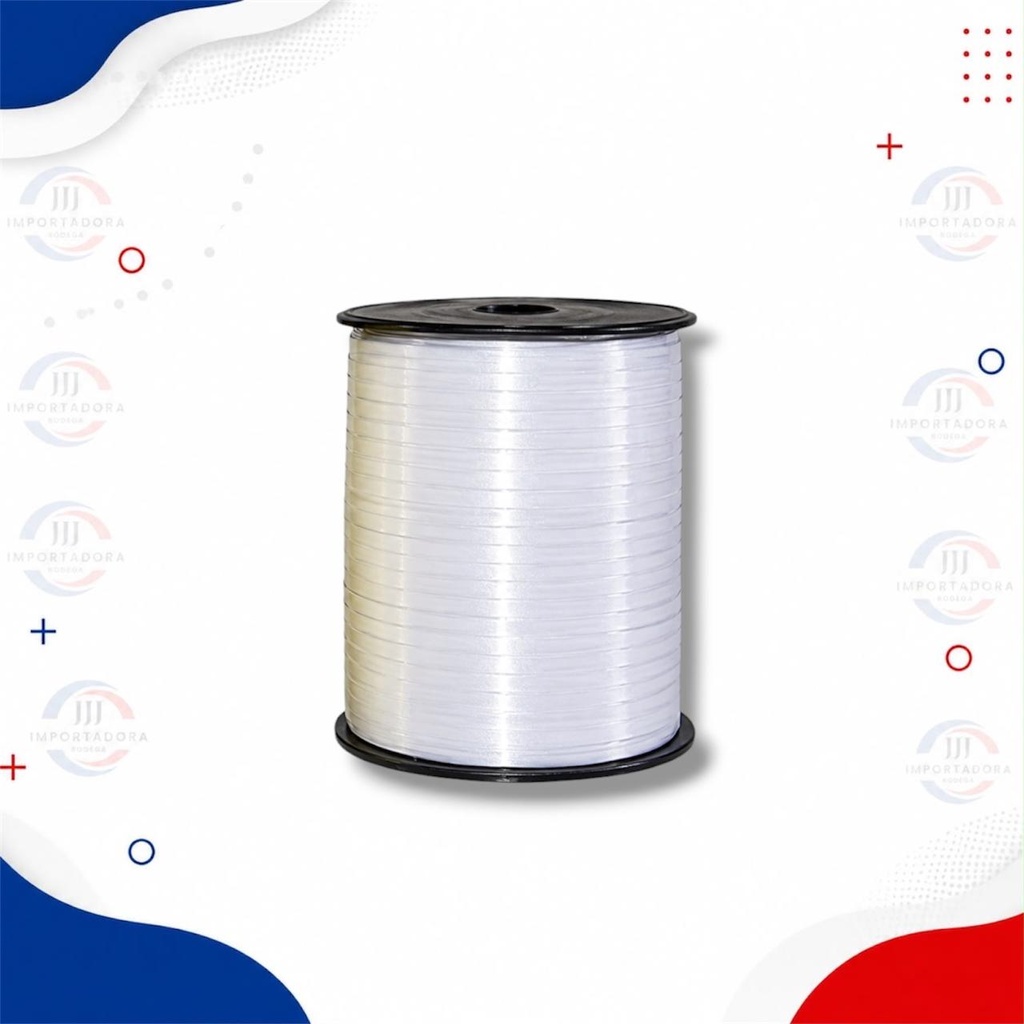 ROLLO CINTA PAPEL RIZADA 5MM*500Y BLANCA