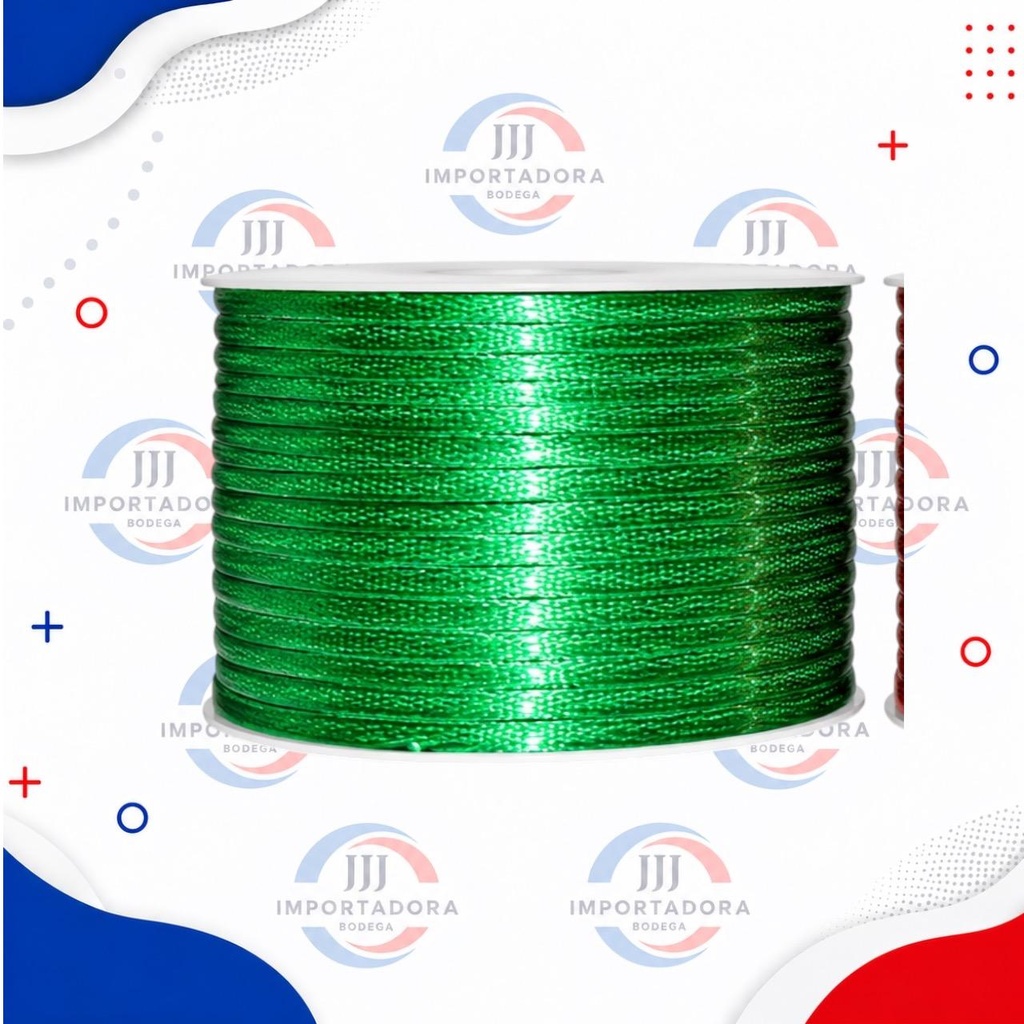 ROLLO CINTA TELA 3MM*500Y VERDE