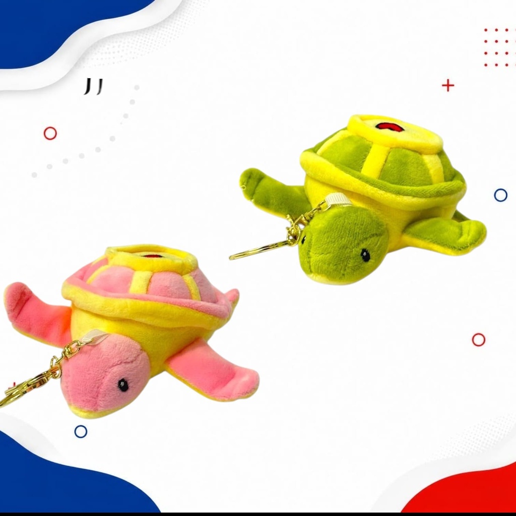 LLAVERO PELUCHE TORTUGA