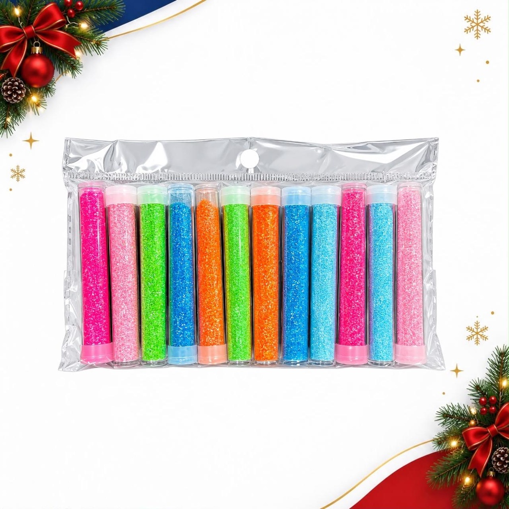 ESCARCHA EN TUBO FLUORESCENTE SURT PQ X 12 
