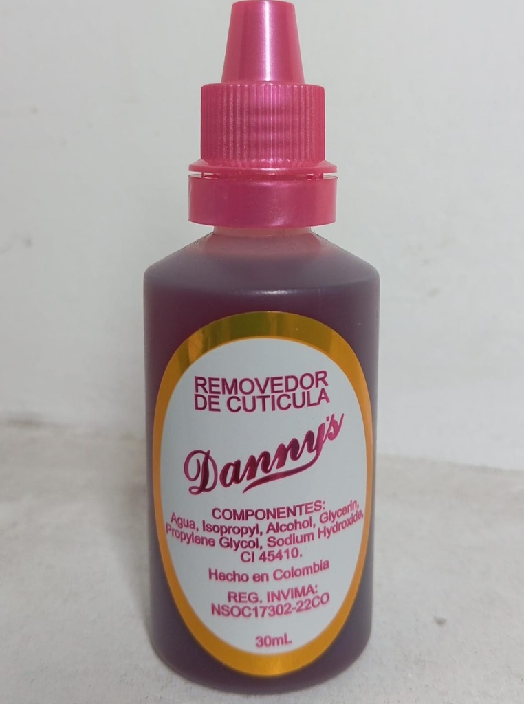 DANNYS REMOVEDOR DE CUTICULA X30ml