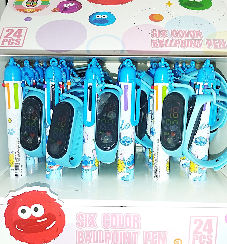 LAPICERO CON RELOJ 