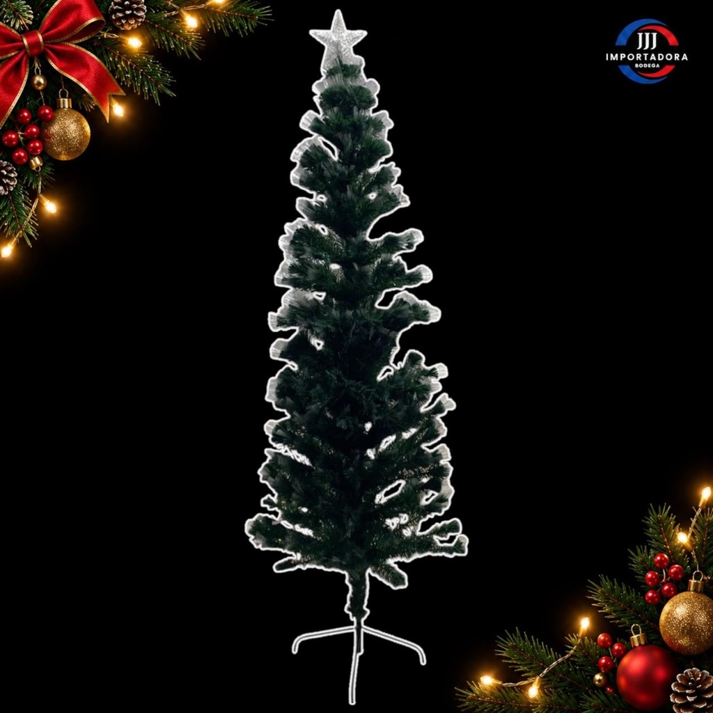 ARBOL CON LUZ 2.1M 260 RAMAS 