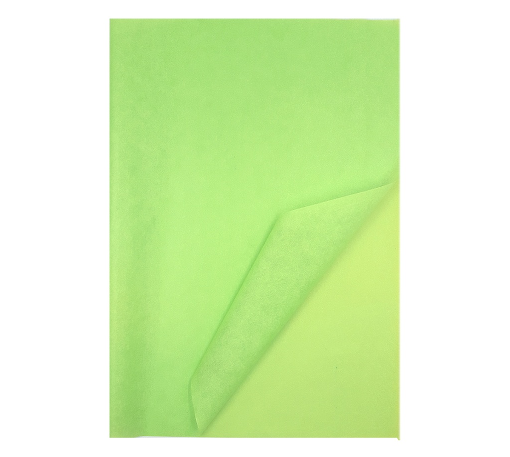 PAPEL SEDA PLIEGO PQ X20und VERDE CLARO
