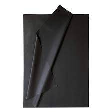 PAPEL SEDA PLIEGO PQ X20und NEGRO