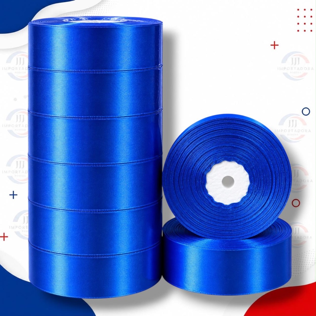 CINTA TELA 4" ANCHA AZUL OSCURO