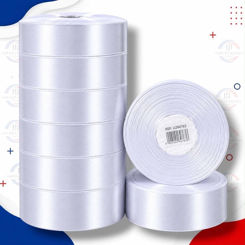 CINTA TELA 4" ANCHA BLANCA