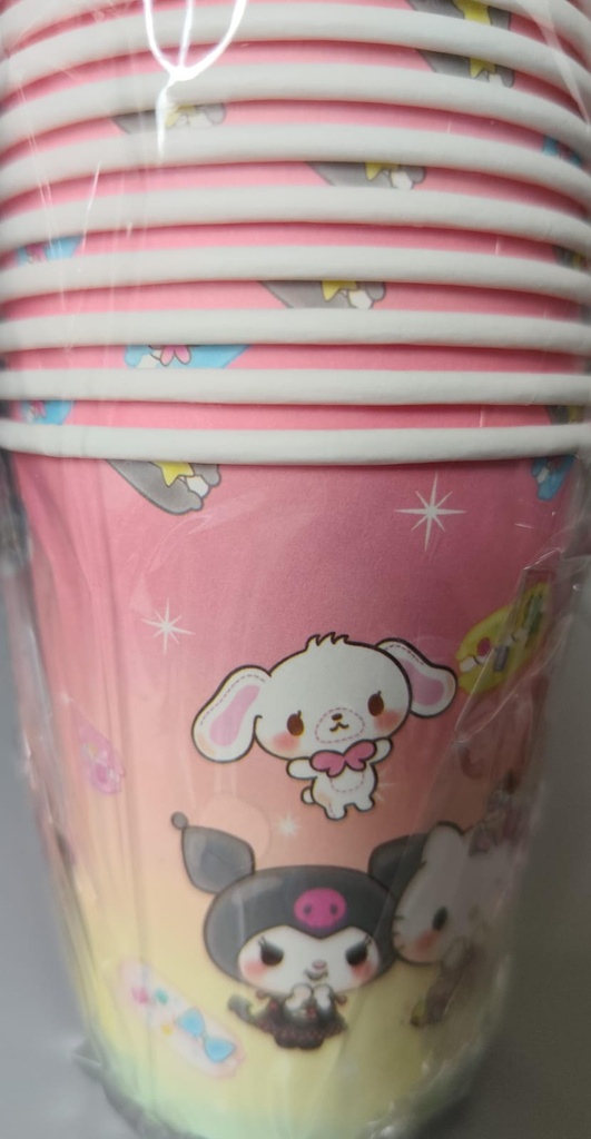 VASOS KUROMI MELODY X 20und