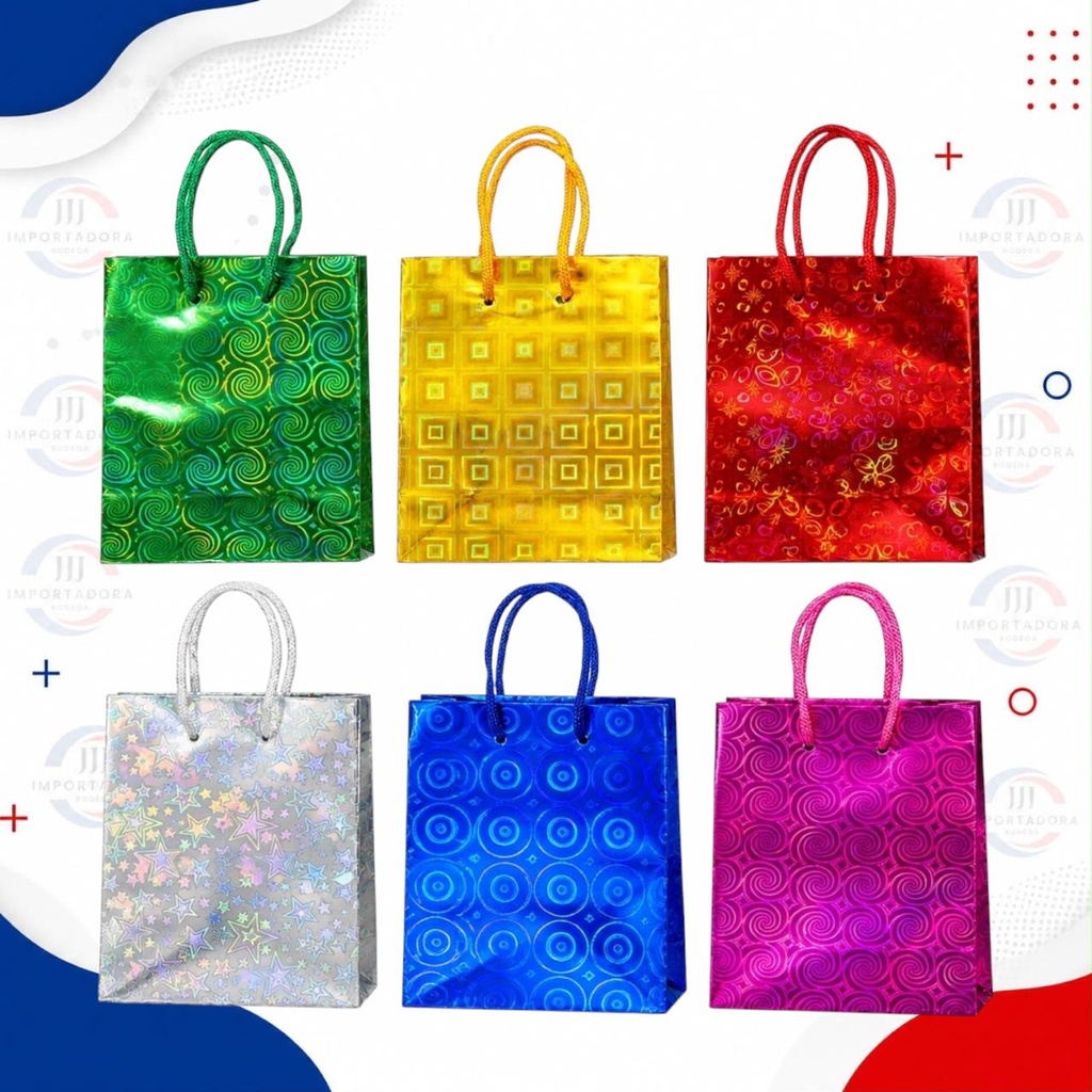 BOLSA HOLOGRAMADA #2 21.5*18*7.5CM 