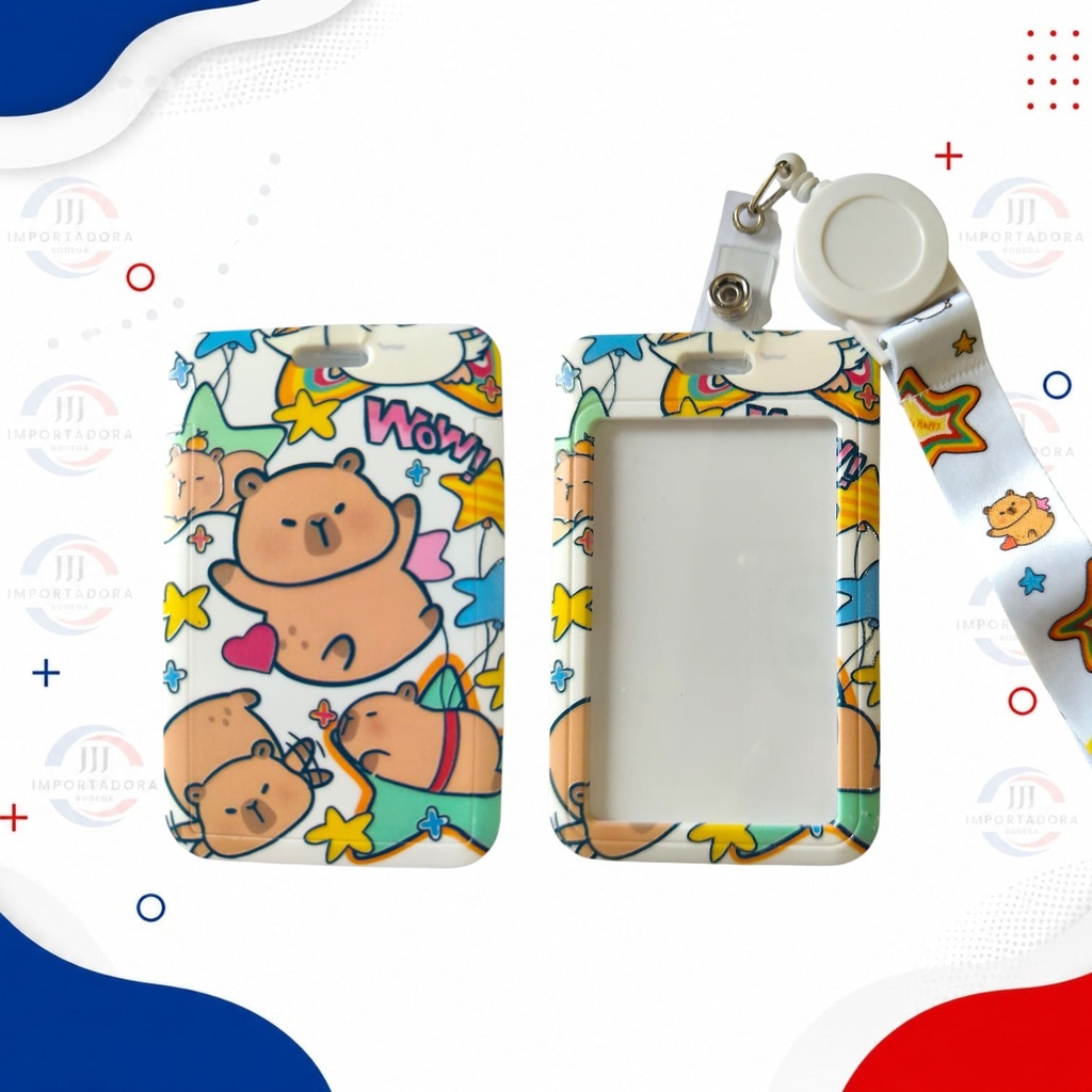 ESCARAPELA CON YOYO CAPYBARA 