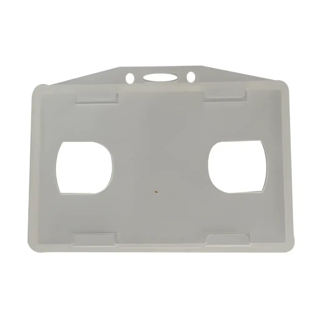 PORTA CARNET HORIZONTAL GRIS 