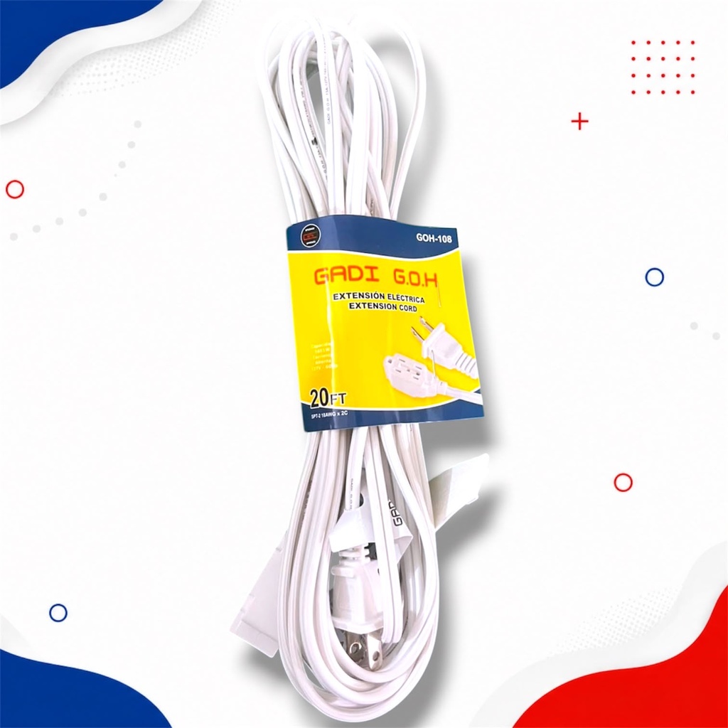 GOH EXTENSION ELECTRICA BLANCA 20ft