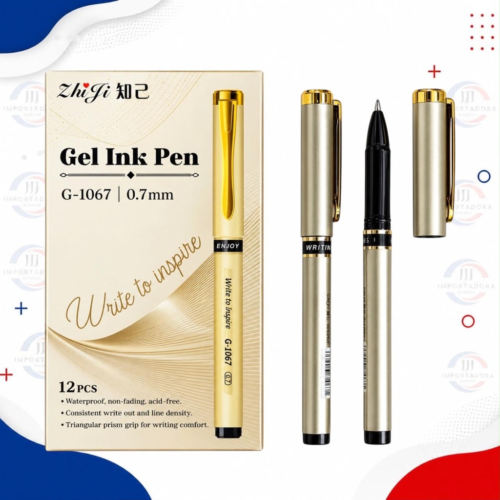 LAPICERO DE LUJO DORADO ZHI JI G-1067