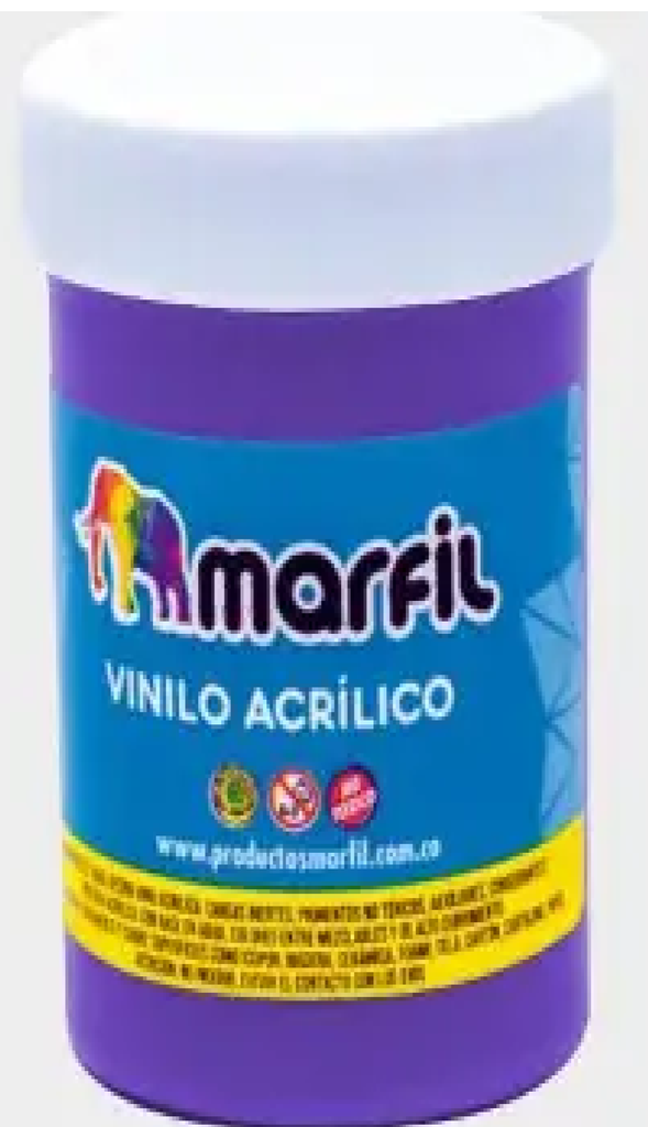 MARFIL VINILO ACRILICO MORADO X150G