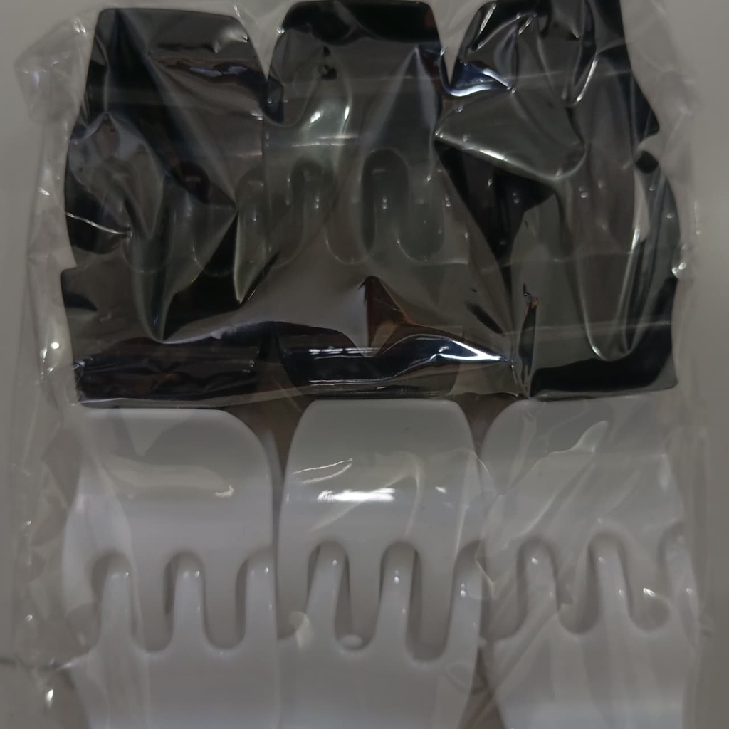 CAIMAN TRES PATAS BLANCO Y NEGRO X12und