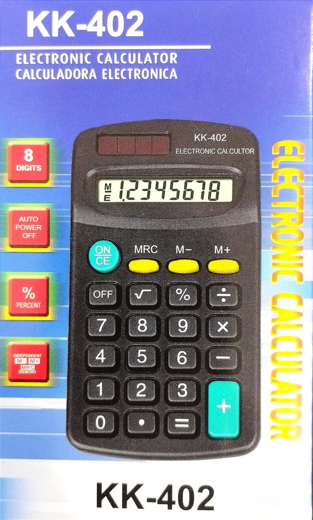 CALCULADORA PEQUEÑA KK-402