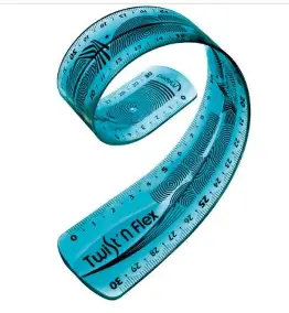 REGLA FLEXIBLE X30CM
