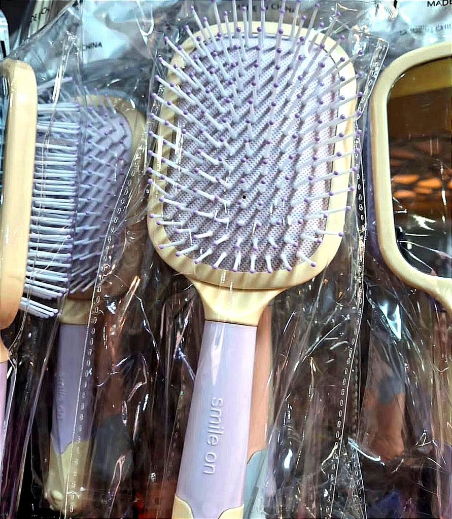 CEPILLO PARA CABELLO ESPEJO PASTEL 