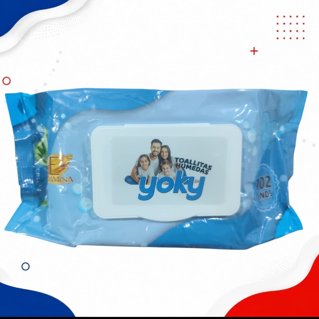 YOKY PAÑITOS HUMEDOS x102und