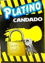 CANDADO PLATINO 20MM 