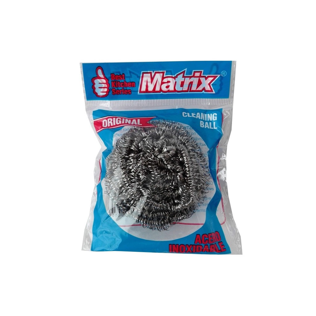 ESPONJA DE ACERO INOXIDABLE CARTON X12und