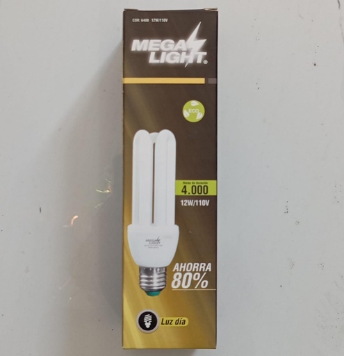 MEGA LIGHT BOMBILLO 12w