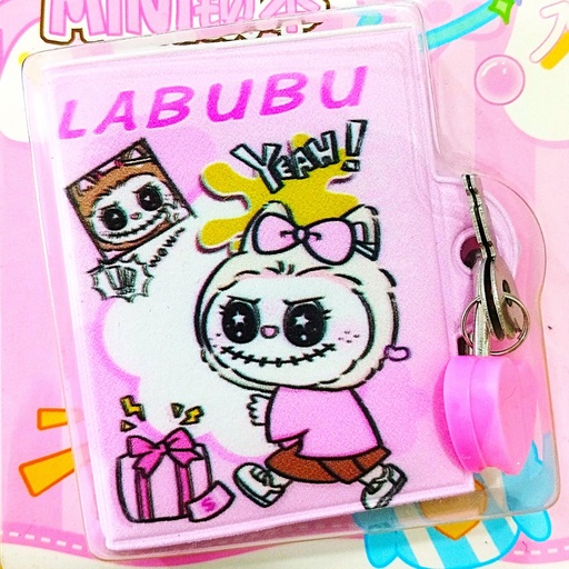 [JJJ253270] MINI DIARIO LABUBU