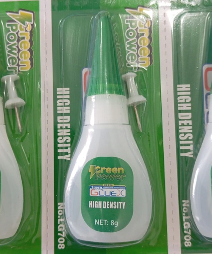GREEN POWER PEGANTE VERDE 8gr x12und