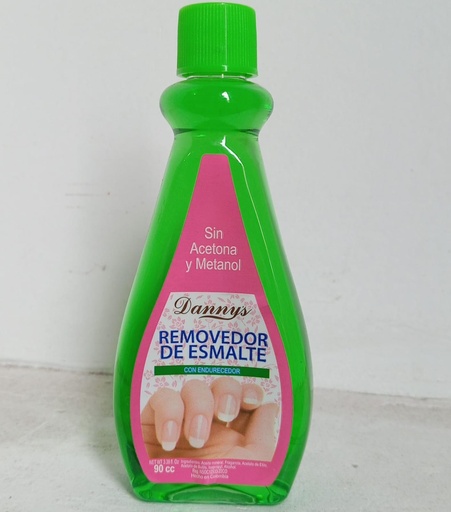 DANNYS REMOVEDOR DE ESMALTE MEDIANO X90ml