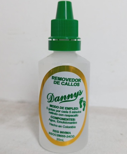 DANNYS REMOVEDOR DE CALLOS X30ml