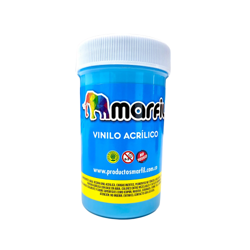 MARFIL VINILO ACRILICO AZUL CLARO X150G 