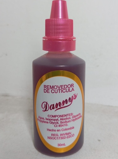 DANNYS REMOVEDOR DE CUTICULA X30ml