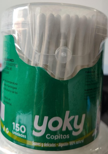 YOKY COPITOS BIODEGRADABLES X150und 