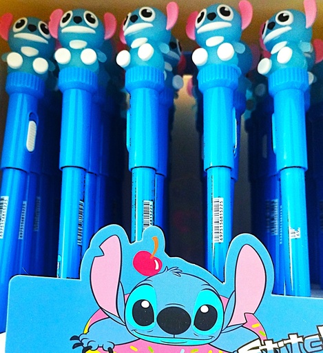 [9510] LAPICERO CON LUZ STITCH ROTA 360