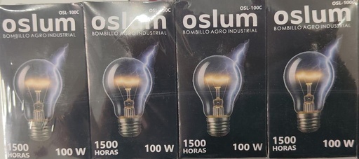 BOMBILLO ECONOMICO OSLUM X10und