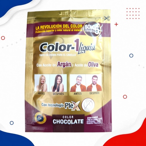 COLOR 1 TINTE LIQUIDO SOBRE CHOCOLATE X30ml